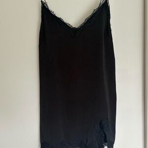 Urban Outfitters Black Lace Slip